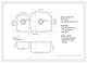 Dawn ASU107L Undermount Satin Double Bowl Kitchen Sink