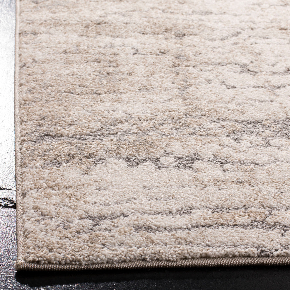 Safavieh Spirit Collection, SPR126 Rug, Taupe/Ivory, 6'7" Square