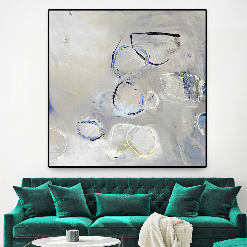 "Morph II" Oversized Framed Canvas, 45" x 45"