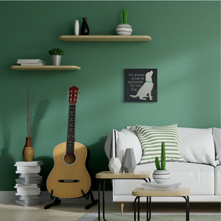 Guests Approved by Dog Family Pet Welcome Greeting,1pc, each 17 x 17