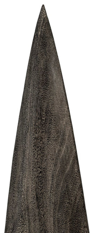 Shark Tooth Sculpture, Gray Stone, Small