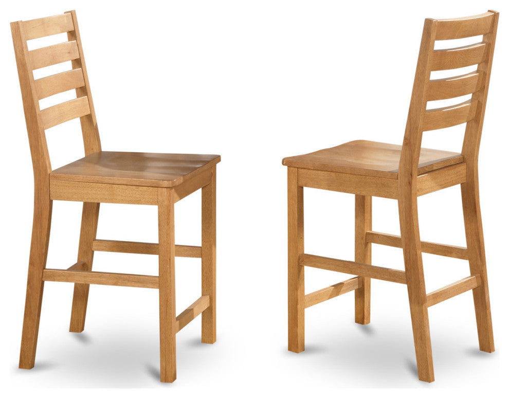 5 Pc Counter Height Pub Set -Pub Table And 4 Kitchen Chairs