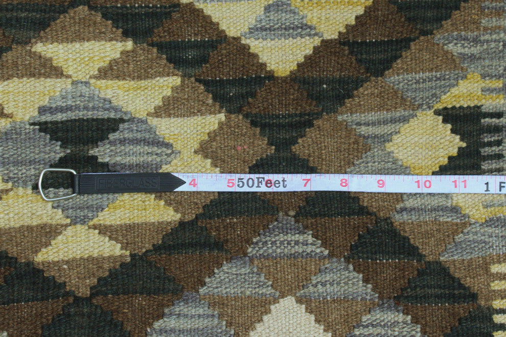 Sangat Kilim Latifa Brown Rug