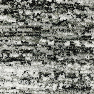 Aegina Shadows Ash/Charcoal Area Rug , 2'6"x12'