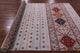 6' 5" X 9' 8" Khorjin Super Kazak Handmade Wool Rug Q5659