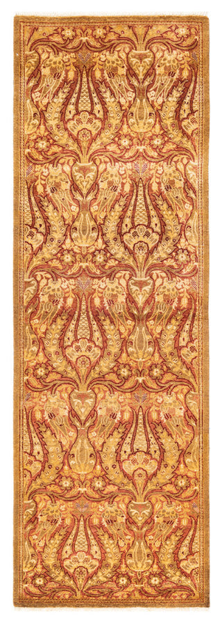 Sahu One-of-a-Kind Hand-Knotted Runner Yellow, 2'8"x8'1"
