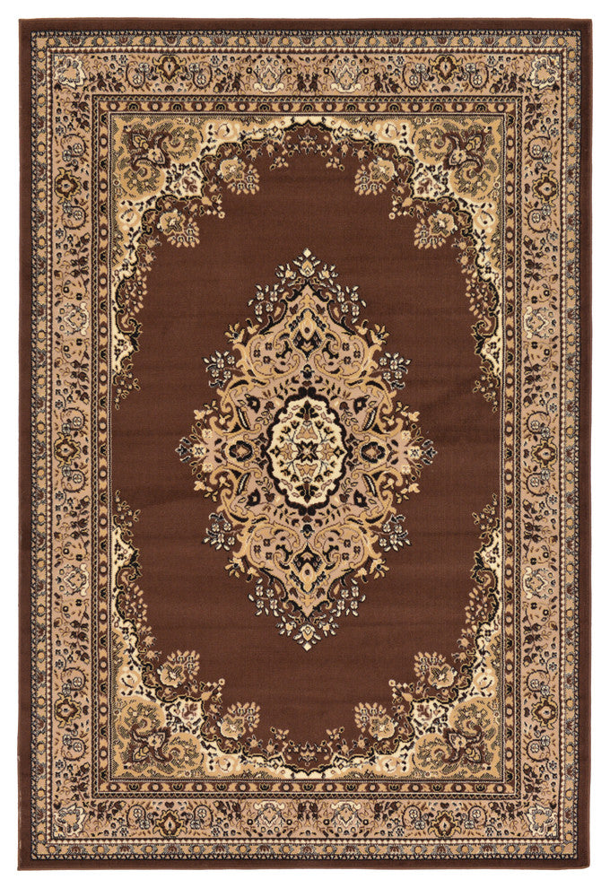 Unique Loom Brown Washington Reza 6'x9' Area Rug
