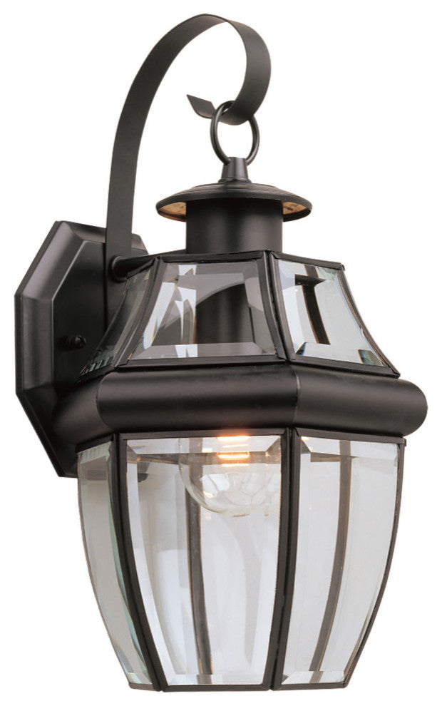 Generation Lighting 8067 Lancaster 14" Tall Outdoor Wall Sconce - Black