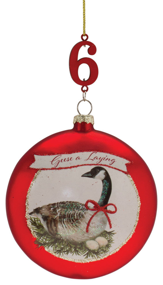 Twelve Days of Christmas Ornament, Set of 12