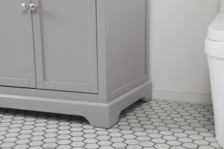 Home Living 22" Farmhouse Grey-Light Bathroom Vanity