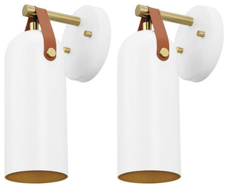 Safavieh Westly 5.5" Wall Sconce, White/Gold