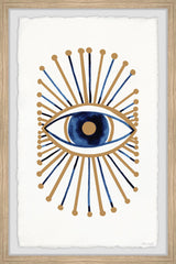 "Your Eyes Speak" Framed Painting Print, 24x36