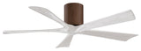 Matthews Fan, Irene-5H Ceiling Fan, Walnut, 52", Matte White