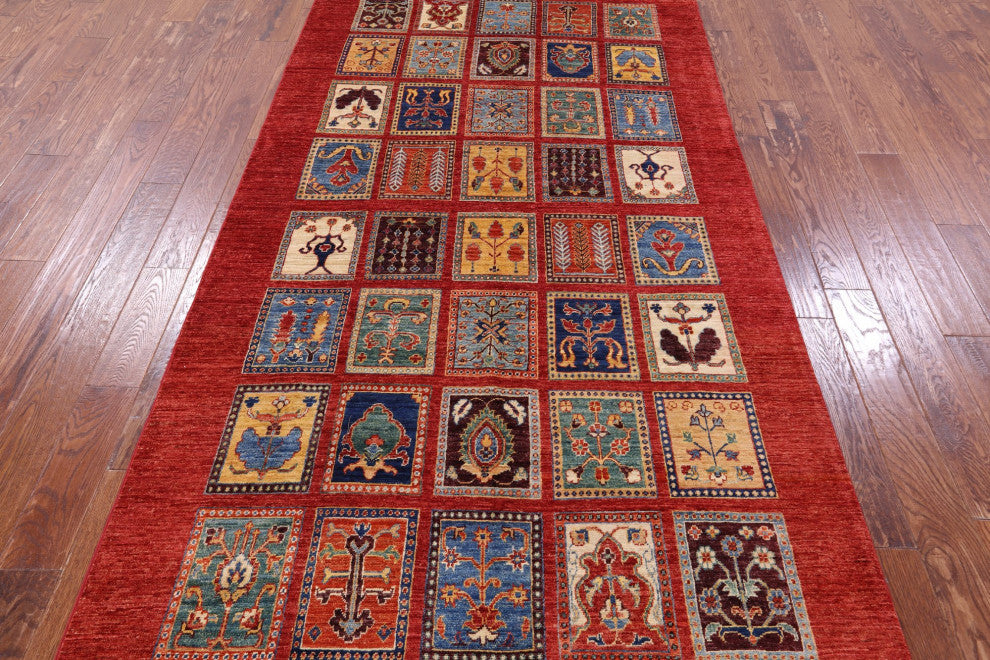 Handmade Persian Garden Design Rug 5' 0" X 9' 0" Q11023