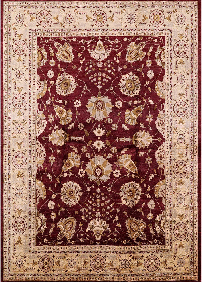 Ahgly Company Indoor Rectangle Mid-Century Modern Area Rugs, 7' x 10'