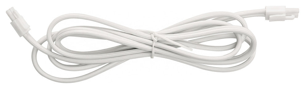 Vera, LED Undercabinet Connecting Cable, 48", White Finish