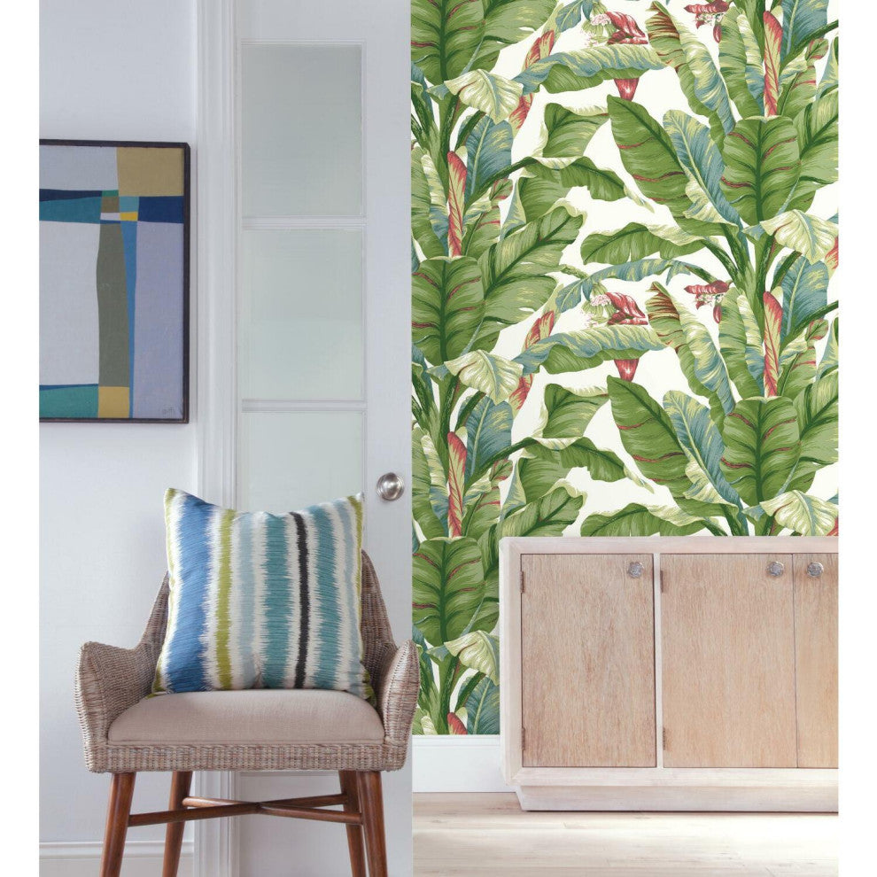 Banana Leaf Peel and Stick Wallpaper
