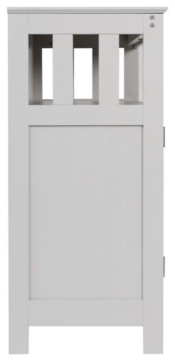 Mayfield 40" Classic Buffet and Sideboard with Double Door Storage Cabinet, Gray