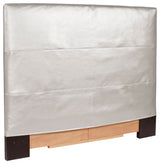 Howard Elliott Luxe Mercury Twin Slipcovered Headboard