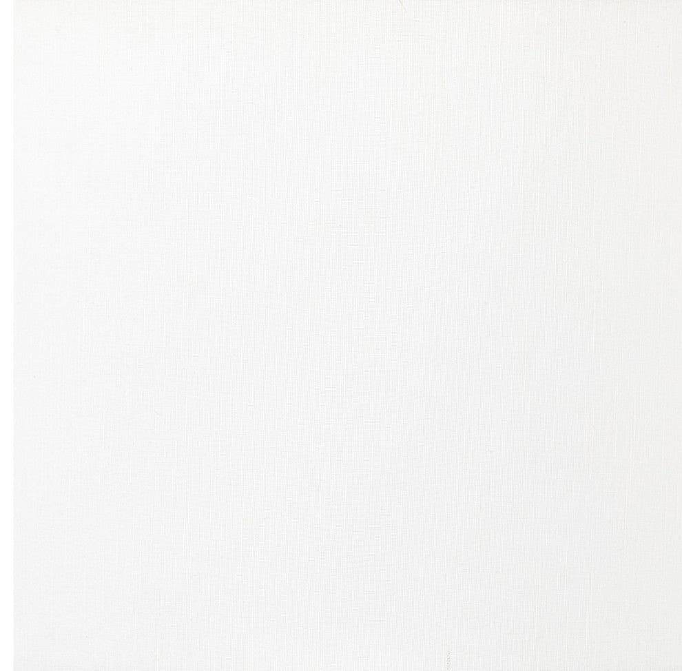 Innes Table Lamp Matte Black Cast Aluminum, White Silk