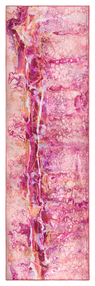 Kikiamo KK16 Flamingo 2'3" x 7'6" Runner Rug