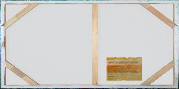 "Hamptons II" Painting Print on Wrapped Canvas, 24"x12"
