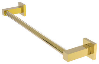 Montero Contemporary 24" Towel Bar, Polished Brass