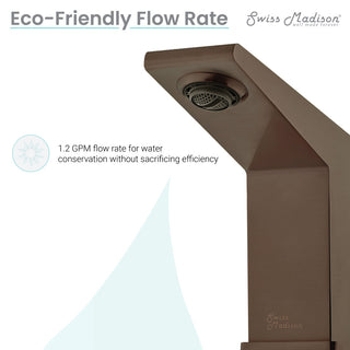 CarrÃ© 8" Widespread 2-Handle Bathroom Faucet, Oil Rubbed Bronze