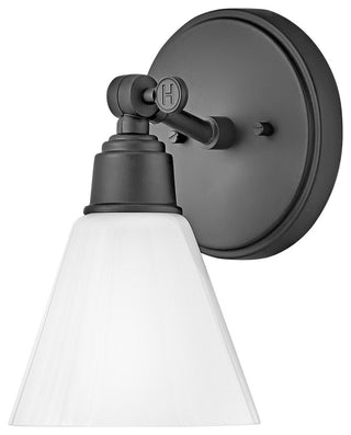 Hinkley Lighting 51180 Arti 1 Light 10" Tall Bathroom Sconce - Black
