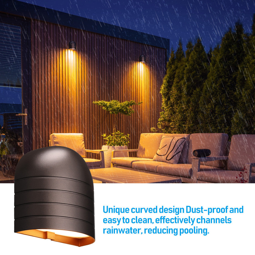 12-Pack Low Voltage LED Deck Lights, 5CCT Fence Lights Otudoor