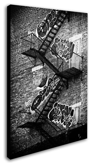 Philippe Hugonnard 'NYC Fire Escape' Canvas Art, 19"x12"