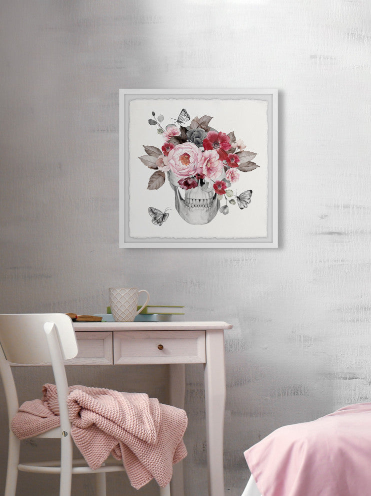 "Radiant Positivity" Framed Painting Print, 12x12