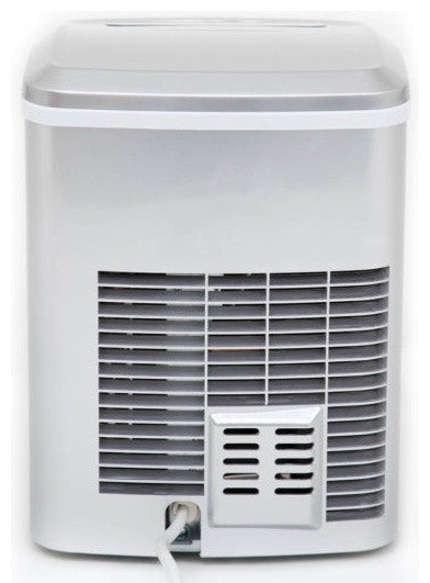 Whynter Compact Portable Ice Maker 27 Lb Capacity - Metallic Silver