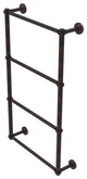 Waverly Place 4 Tier 24" Ladder Towel Bar with Twisted Detail, Venetian Bronze