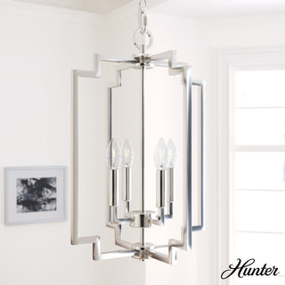 Zoanne Brushed Nickel 4-Light Pendant