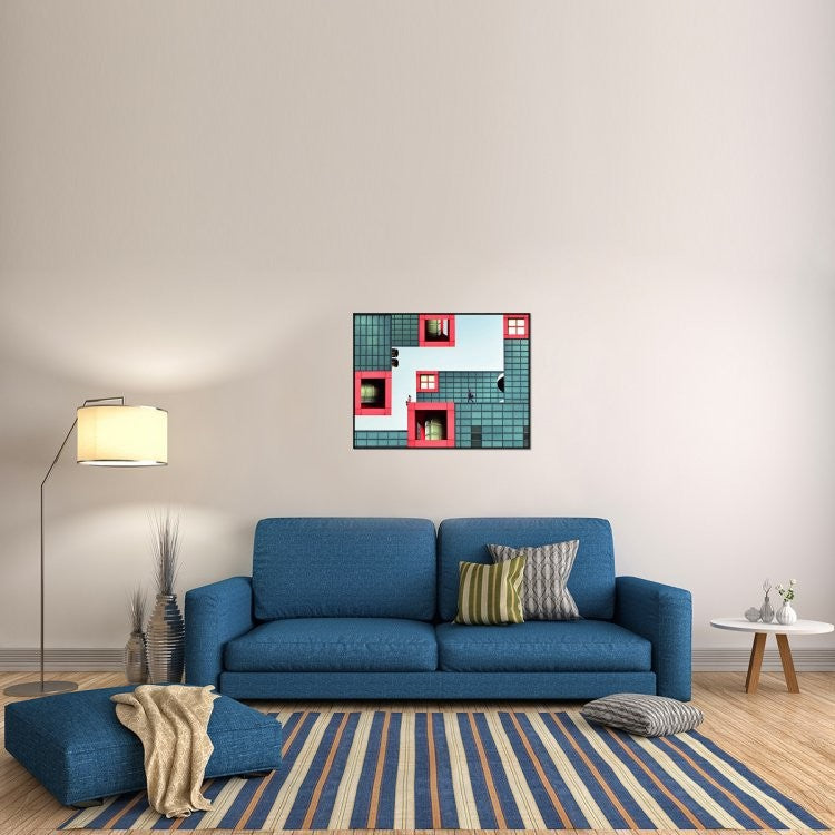 "Daydream" Framed Canvas Giclee by Koji Tajima, 37x28"
