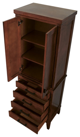 Avanity Madison 24" Linen Tower, Tobacco Finish