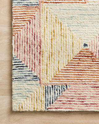 Loloi II Spectrum Ivory/Multi, Ivory/Multi, 3'-0" X 3'-0" Round
