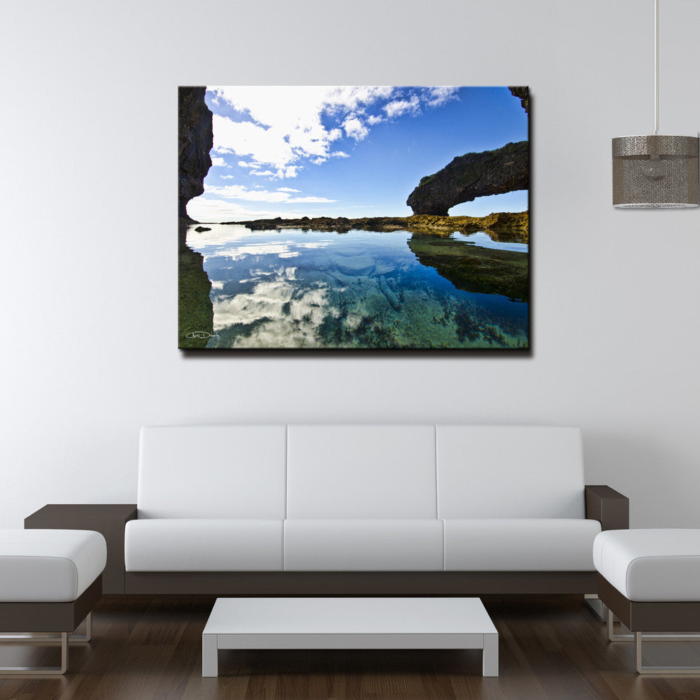 Ready2hangart 'Aqua Rocks' Canvas Wall Art