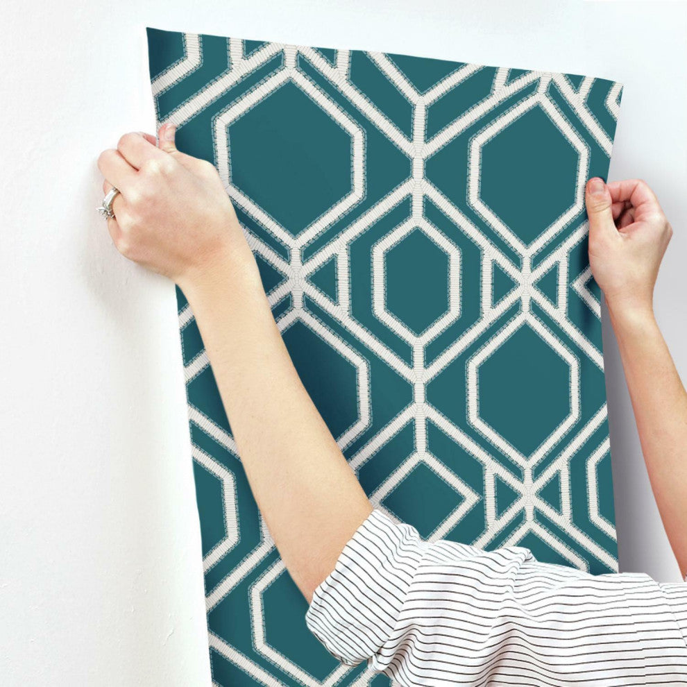 Sawgrass Trellis Wallpaper