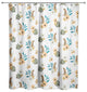 Tropical Jag White 71x74 Shower Curtain
