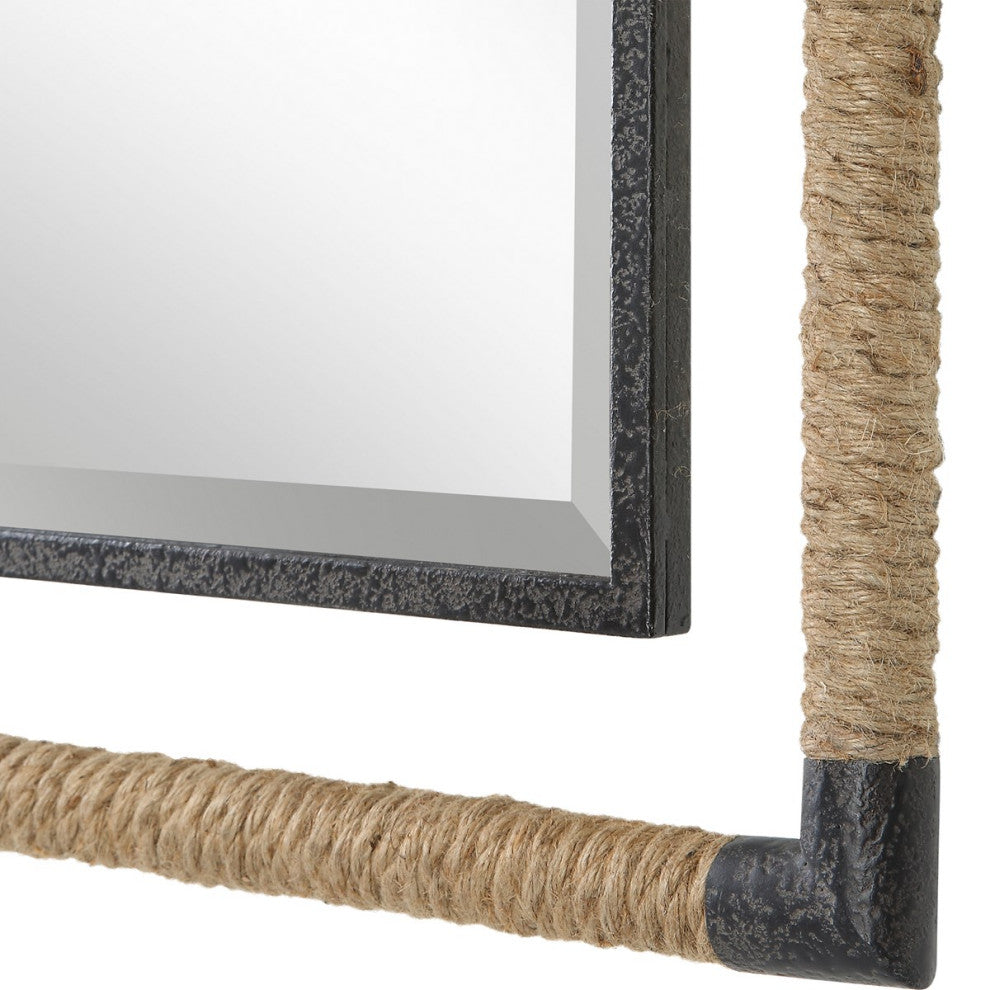 Uttermost Melville Iron & Rope Mirror 09769