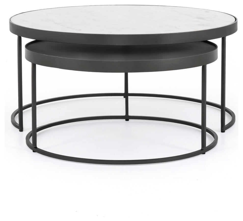 Evelyn Round Nesting Coffee Table