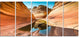 "Water inside Arizona Wave" Canvas Print, 5 Panels