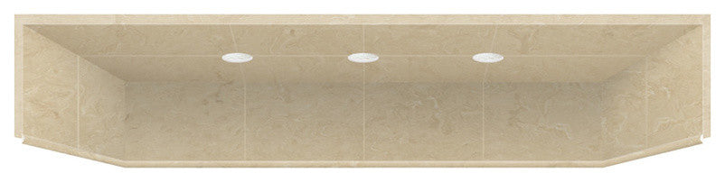 Transolid, Bathroom Part, Almond Sky, 6"x3"x13"