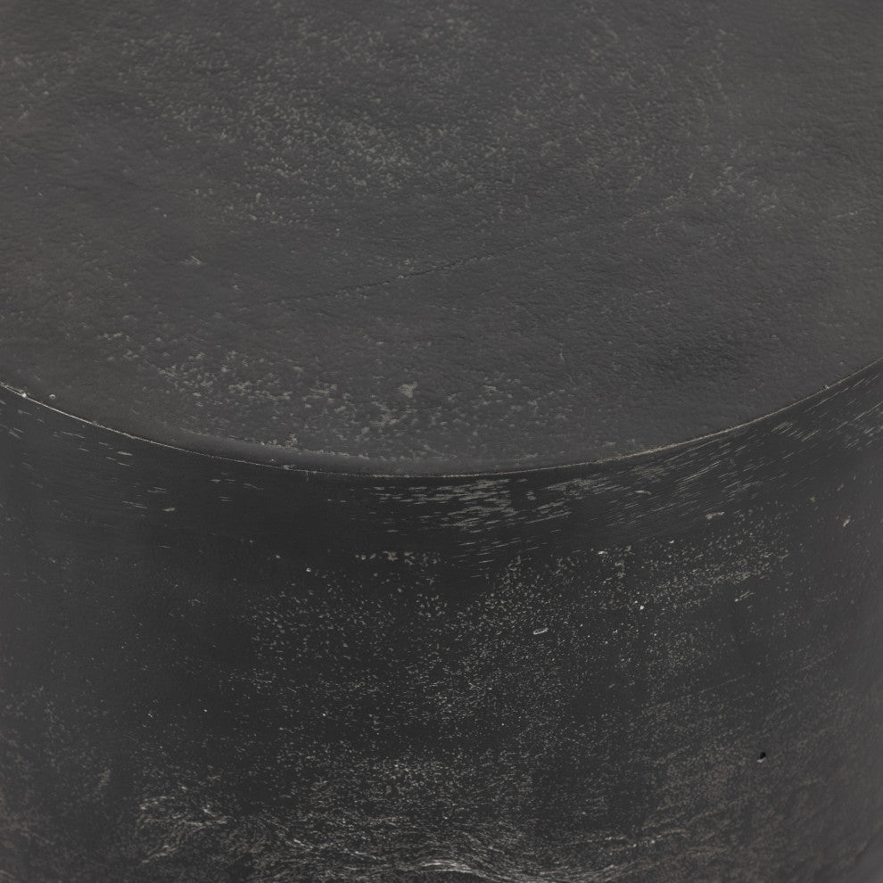 Basil Outdoor Drink Table-Aged Grey