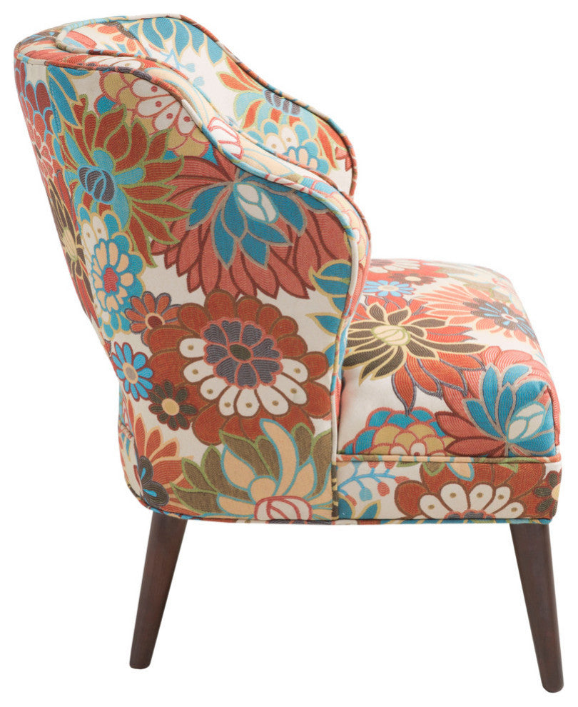 Madison Park Open Back Accent Chair, Floral