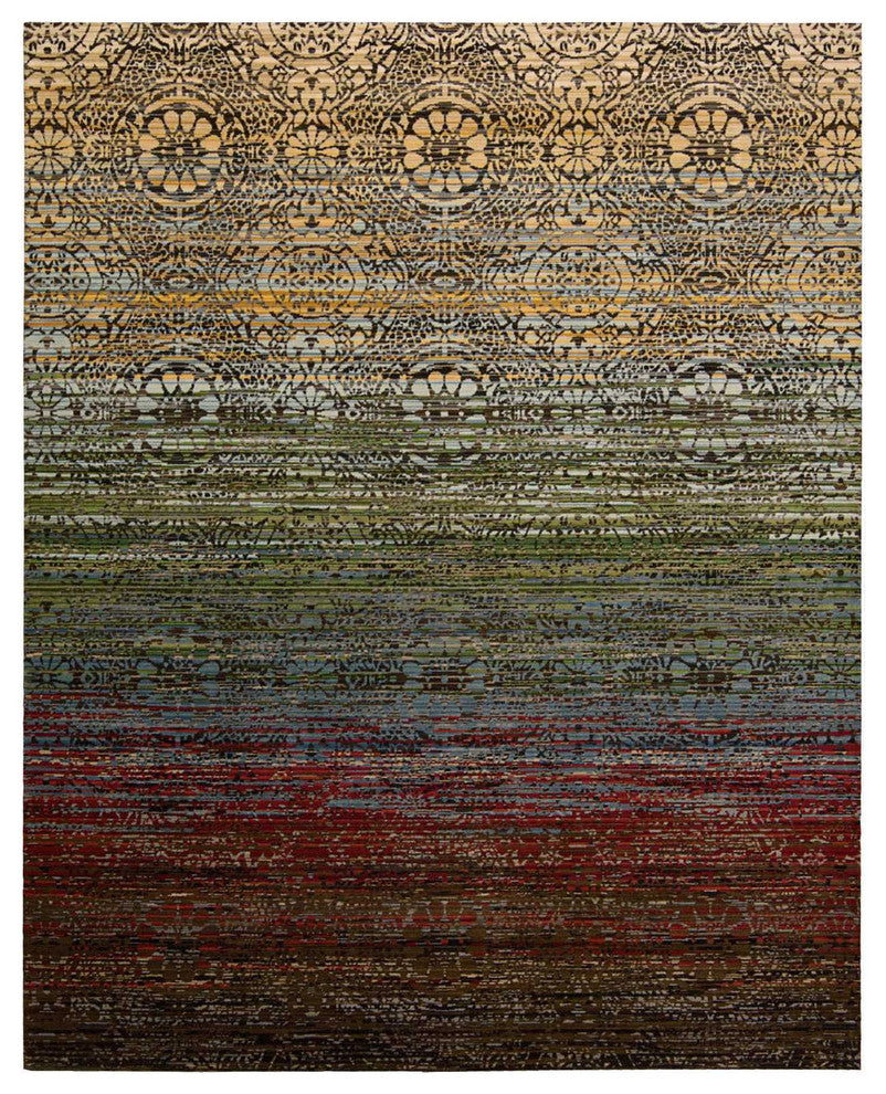 Nourison Rhapsody Multicolor Area Rug, 8'6"x11'6"