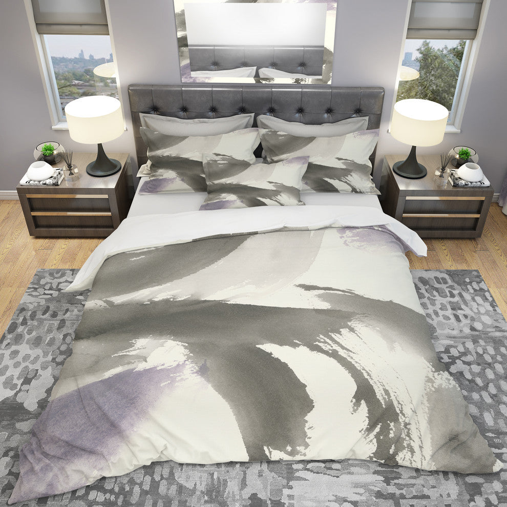 Minimal Gesture Iii Duvet Cover Set, Twin