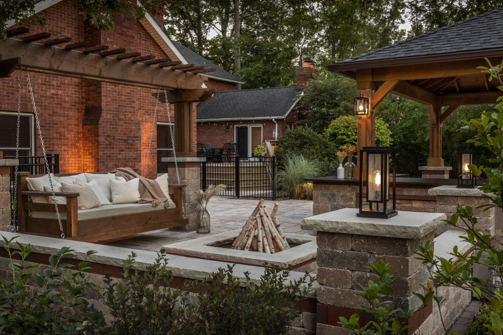 Republic Small Wall Mount Lantern in Black